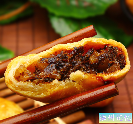 徽州名产黄山烧饼，皮薄如纸，鲜香酥脆，皇帝也爱的人间美味-11.jpg